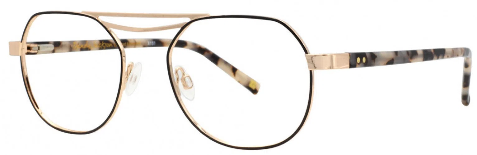 Randy Jackson RJX151 Eyeglasses - Black/gold